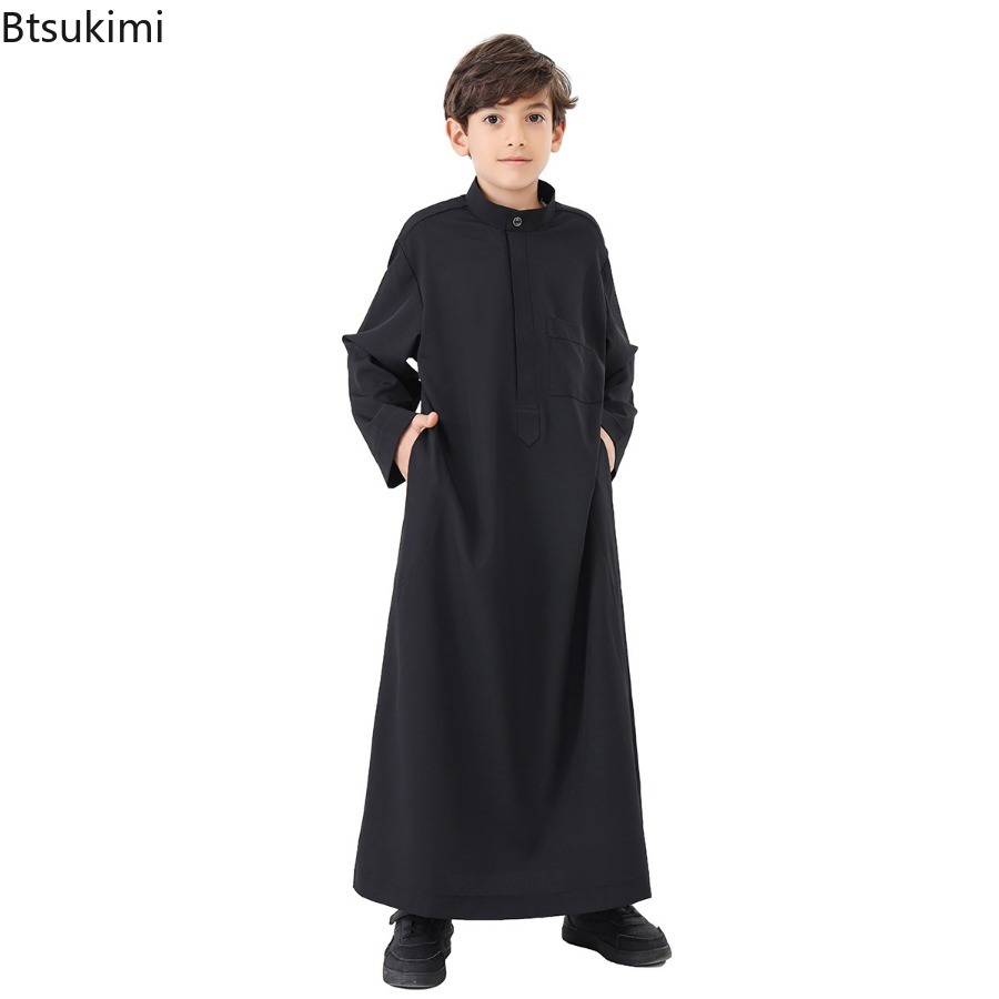 エスニックスタイル子供服ムスリムファッションアバヤ長袖カフタ - Summer Clothing Pakistan のレビューと価格