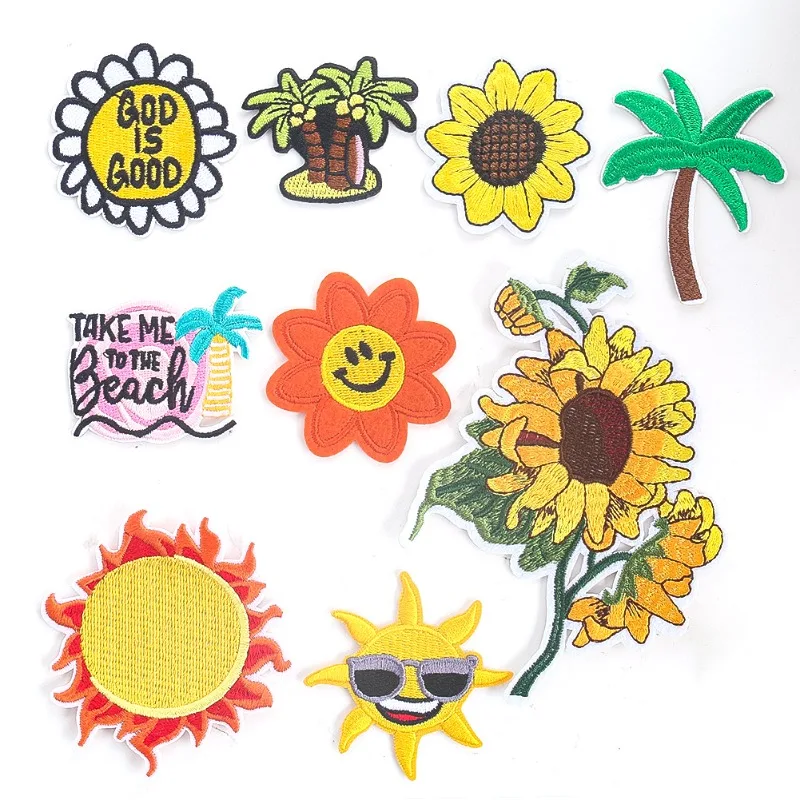 9 夏の風刺繍、卸売、人気商品、セット、漫画風の布製ステッカ - Summer Clothing Wholesale のレビューと価格